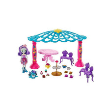 Enchantimals Garden Gazebo lelle ar tējnīcu Patter Peacock & Flap, FRH49