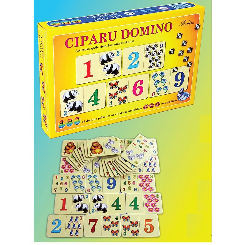 ROBINS ciparu Domino 532