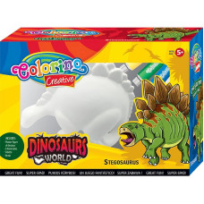 COLORINO CREATIVE izkrāso pats Stegosaurus, 91350PTR