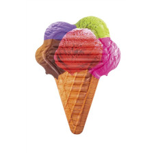 BESTWAY piepūšamais matracis Ice Cream, 1.88m x 1.30m, 43183