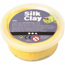 CREATIV Silk Clay modelēšanas masa 40g Yellow, 79103