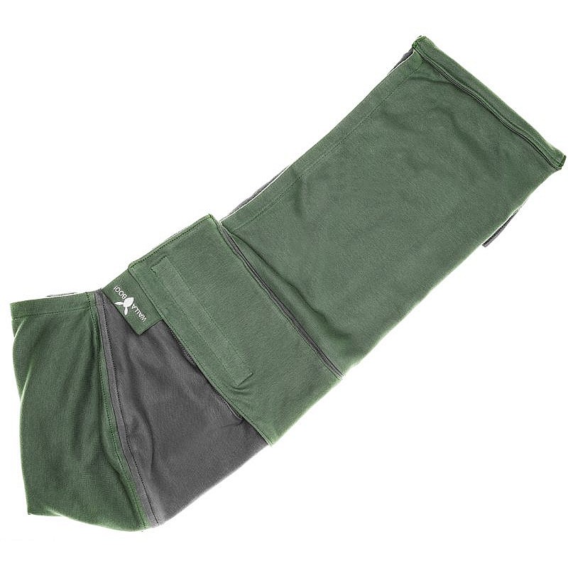 WALLABOO Bērnu slings Connection kokvilnas, Grey/Green