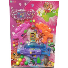 ERJUTOYS PLAY ME Bumbiņu pistoles komplekts (3gb), JU10176 JU10645 VASARAS IZPĀRDOŠANA