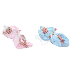 MAGIC BABY Lelle Newborn rozā vai zilā apģerbā 28cm 00289