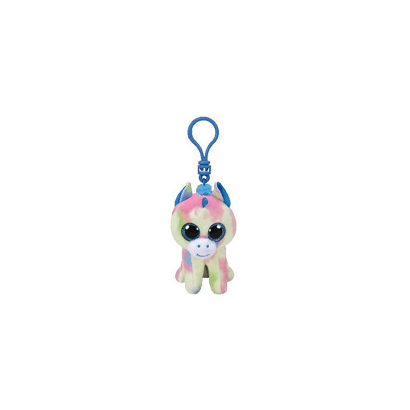 TY Beanie Boos Mīkstā rotaļlieta - piekariņš BLUE UNICORN BLITZ 8cm, TY35208