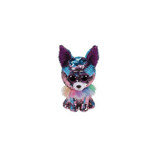 TY Flippables Mīkstā rotaļlieta YAPPY BLUE PURPLE SEQUIN CHIHUAHUA reg 15cm, TY36268