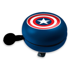 DISNEY BABY BIG RETRO Signālzvans divriteņiem un skrejriteņiem CAPTAIN AMERICA, 9164 ATLAIDE