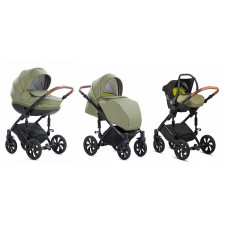 TUTIS MIMI STYLE Universālie rati 3in1, 326 Olive