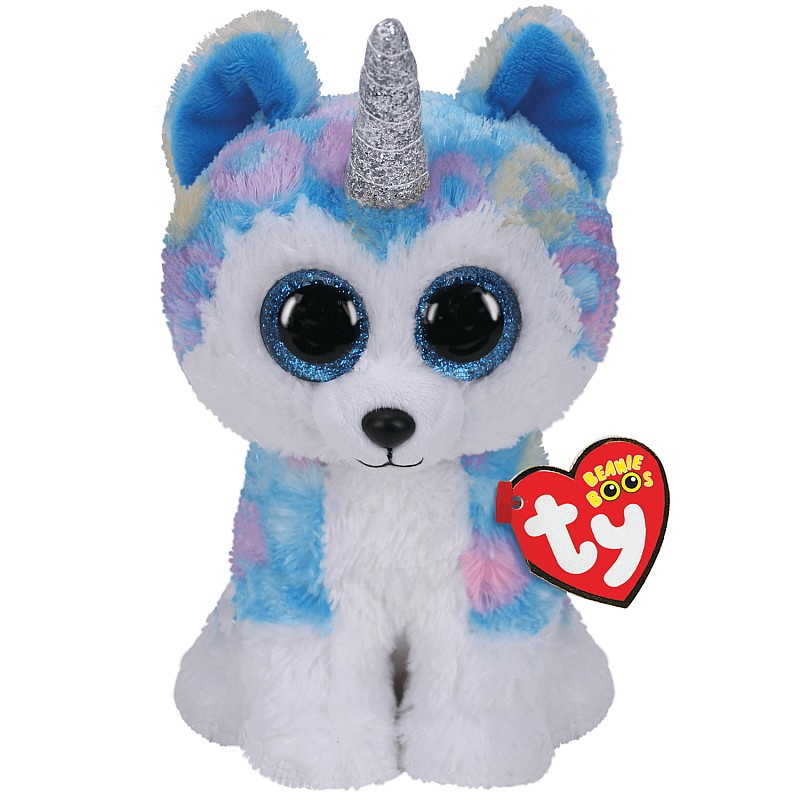 TY Beanie Boos Mīkstā rotaļlieta 15cm Haskijs Helena TY36322 IZPĀRDOŠANA