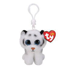 TY Beanie Boos Mīkstā rotaļlieta - piekariņš TUNDRA TIGER 8cm, TY35234