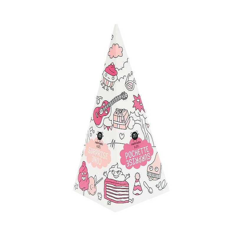 NAILMATIC KIDS PARTY SURPRISE CONE dāvanu komplekts, POLLY NKPARTY