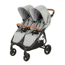 VALCO BABY SNAP Duo Trend dvīņu rati 0m+ Grey Marle 9938