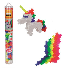 Plus Plus Mini Tube Unicorns konstruktors 100gab., 4109