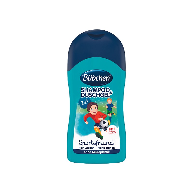 BUBCHEN KIDS Šampūns un dušas putas Sporta draugs 50ml TL28 1500013