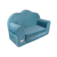 KLUPS CLOUD Velvet izvelkams krēsliņš V111 BLUE