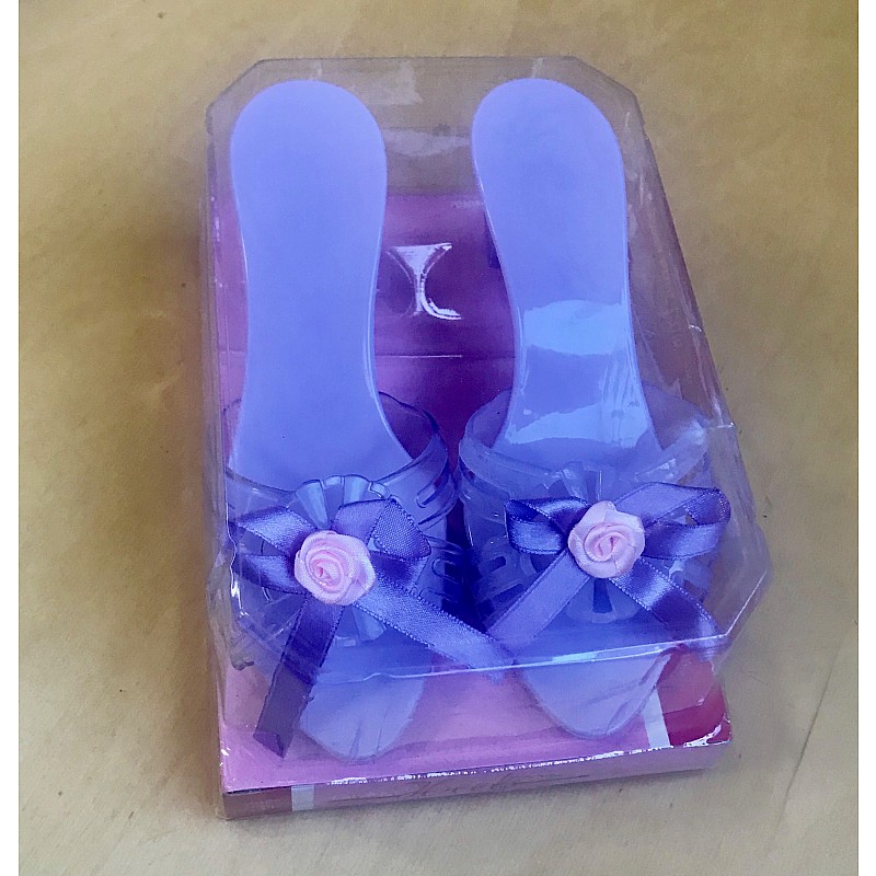 ERJUTOYS Kurpītes ar papēžiem no plastmasas GLAM HEELS, JU7697