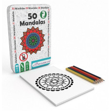 PURPLE COW colouring set 50 Mandalas, 580