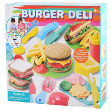 PLAYGO DOUGH plastilīna komplekts hamburgers, 8220/8330