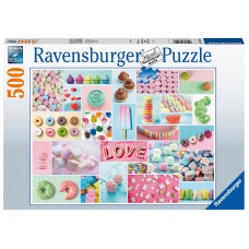 RAVENSBURGER puzle Sweets, 500gab., 16592