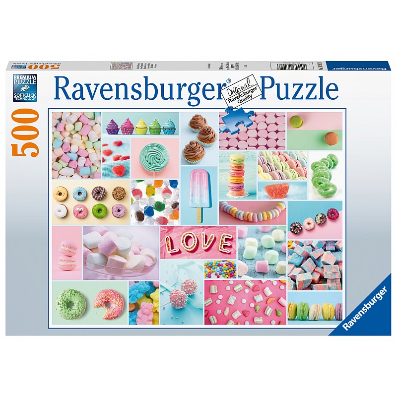 RAVENSBURGER puzle Sweets, 500gab., 16592