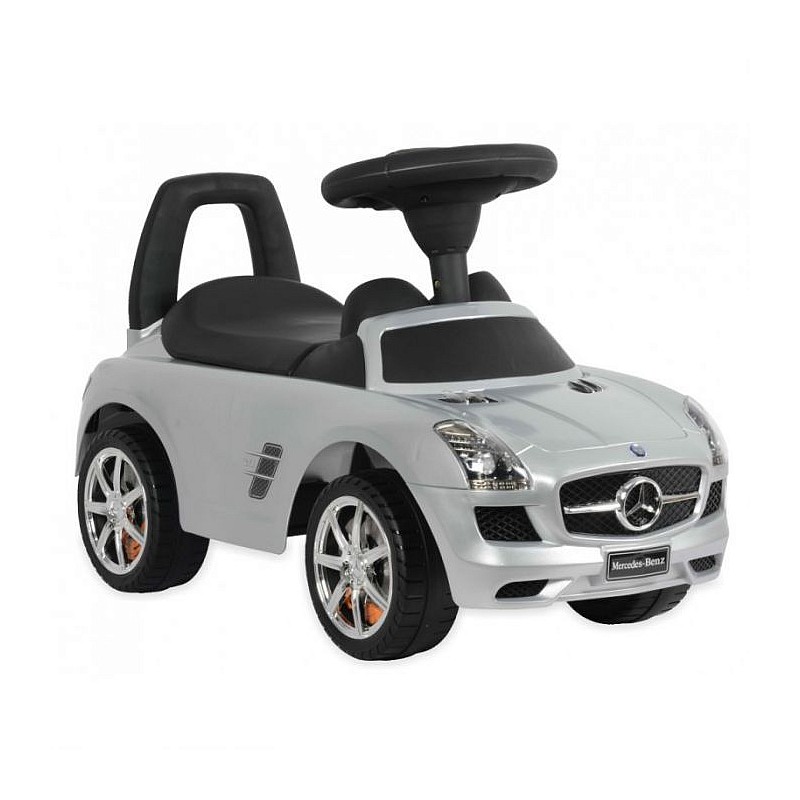 BABY MIX Bērnu stumjamā mašīna MERCEDES-BENZ Z332 sudrabs