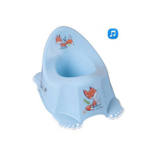 TEGA BABY FOREST FAIRYTALE Neslīdošs bērnu podiņš ar mūziku, PO-069 BLUE