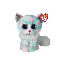 TY Beanie Boos Mīkstā rotaļlieta OPAL 23cm pastel cat med, TY37288 IZPĀRDOŠANA