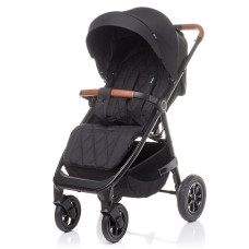 4BABY STINGER AIR pastaigu rati 6m+ Black