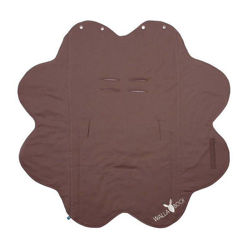 WALLABOO Bērnu konverts Fleur, 85x85cm, taupe