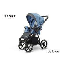 LONEX SPORT pastaigu rati , 03 Blue