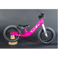 TABOU MINI RUN līdzsvara velosipēds 12” pink/white