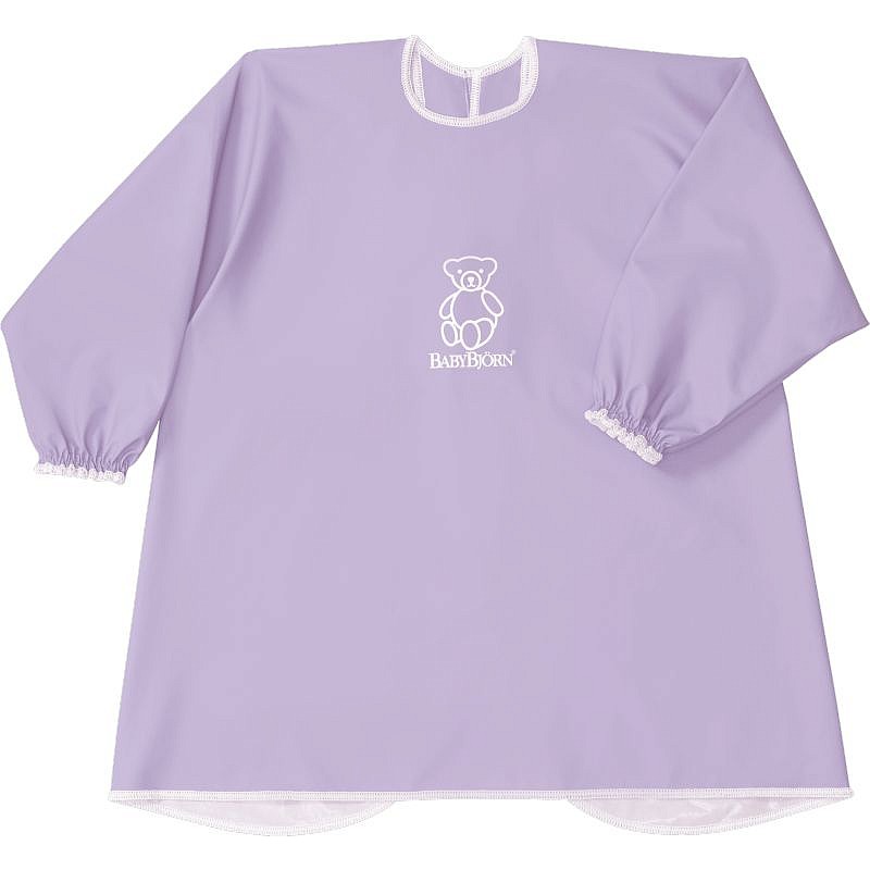 BABYBJORN Long Sleeve Bib Priekšautiņš, 044382 purple