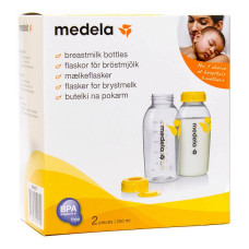 MEDELA Piena sūkņa rezerves pudelīte-konteineris 250ml 2gb., 008.0075 ATLAIDE