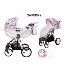 BABYACTIVE MOMMY Spring/Summer Universālie rati 2in1, 24 PEONY