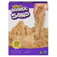 SPIN MASTER KINETIC SAND Kinētiskās smiltis, brūnas 2,5 kg 6060997