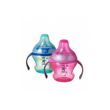 TOMMEE TIPPEE Mācību krūzīte ar rokturiem 4-7m. 150ml 44708597 IZPĀRDOŠANA