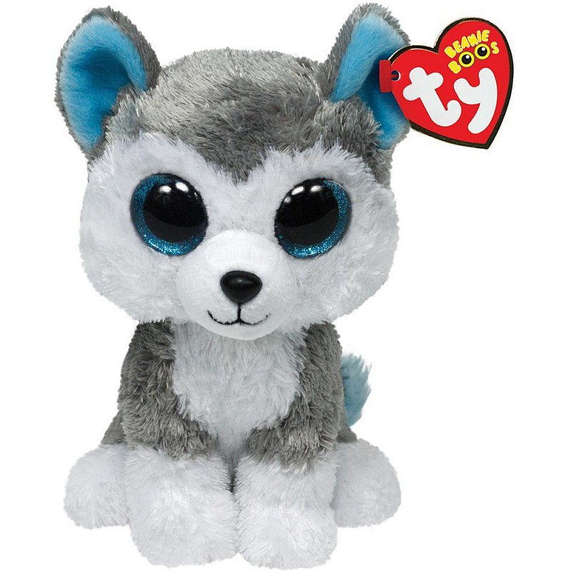 TY Beanie Boos Mīkstā rotaļlieta SLUSH dog TY36006 IZPĀRDOŠANA