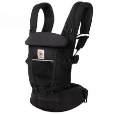 ERGOBABY ķengursoma ADAPT SOFTFLEX, Mesh, onyx black, BCASFMONYX