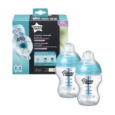 TOMMEE TIPPEE Closer to nature anti-koliku barošanas pudele 260ml 2gab. 42252571