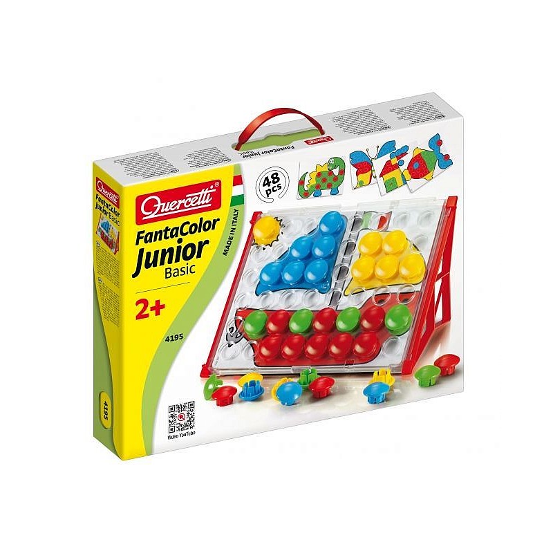 Quercetti Fantacolor Junior Basic Mozaīka, 4195