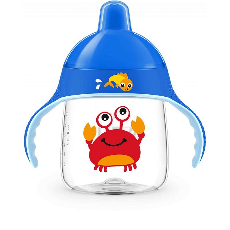 PHILIPS AVENT PREMIUM krūzīte ar snīpi 260ml 12m+ SCF 753/04