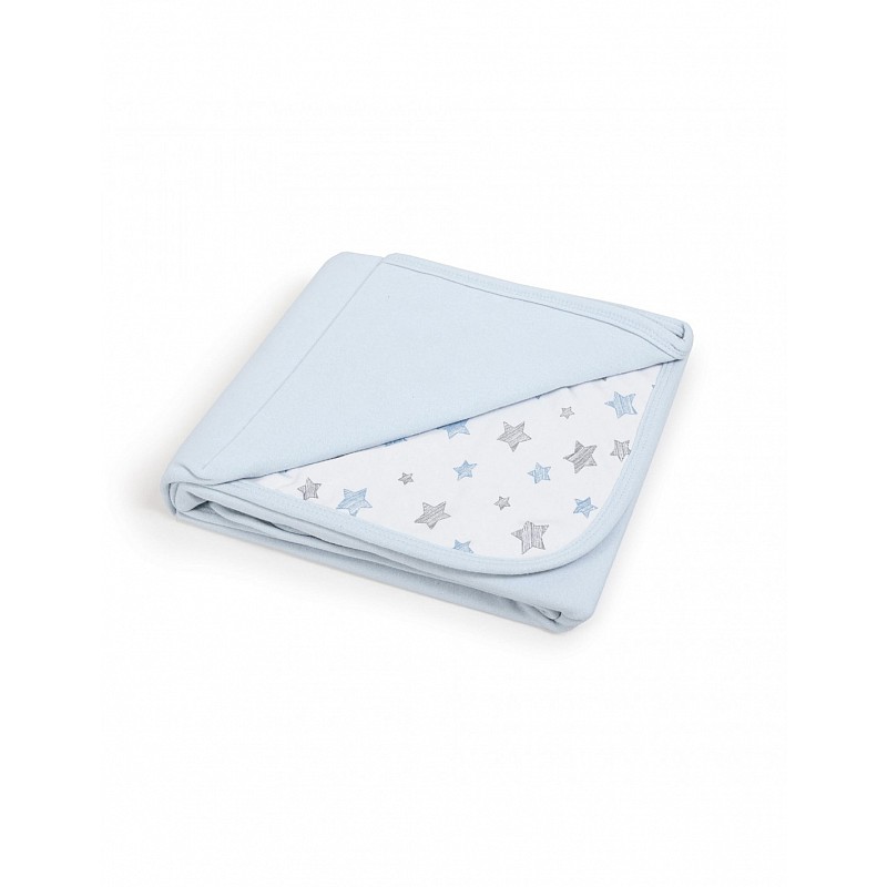 CEBABABY Pleds 90x100cm Blue+Blue stars