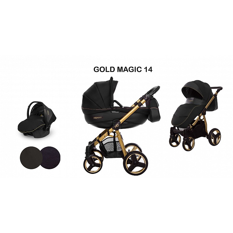 BABYACTIVE MOMMY Gold Universālie rati 3in1, Gold Magic 14