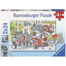 Ravensburger puzle 2X24 Heroes Around The World R 07814