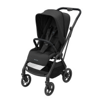 MAXI COSI LEONA 2 pastaigu rati 0-4g. 0-22kg Essential Black
