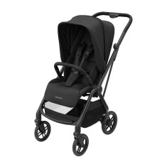 MAXI COSI LEONA 2 pastaigu rati 0-4g. 0-22kg Essential Black