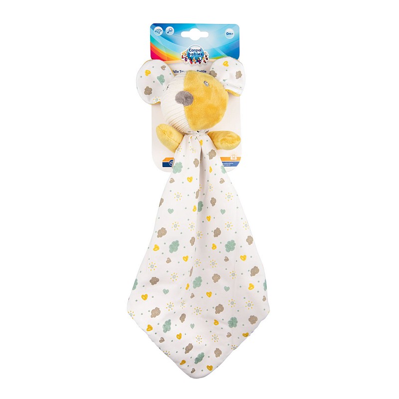 CANPOL BABIES Miega lupatiņa ar grabuli 77/204