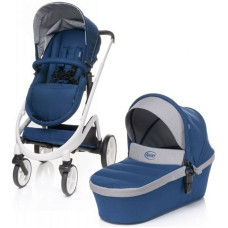 4BABY COSMO universālie rati 2in1 NAVY BLUE