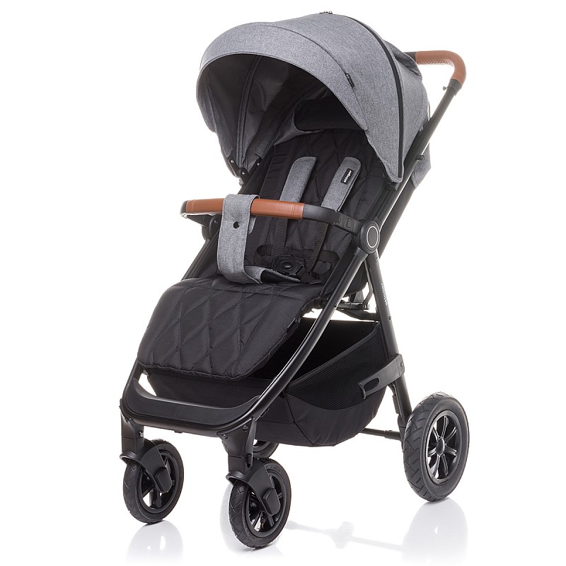 4BABY STINGER AIR pastaigu rati 6m+ Grey