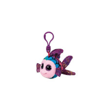 TY Beanie Boos Mīkstā rotaļlieta - piekariņš MULTICOLORED FISH FLIPPY 8cm, TY35034